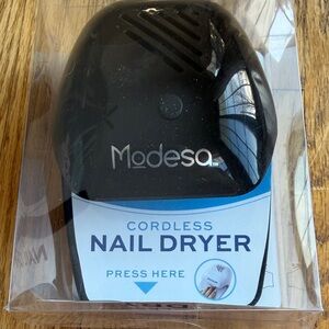 Modesa Cordless Nail Dryer - Black NEW